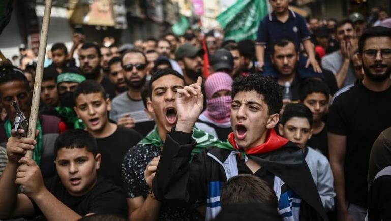Manifestaţii în Cisiordania și în țările arabe în sprijinul palestinienilor