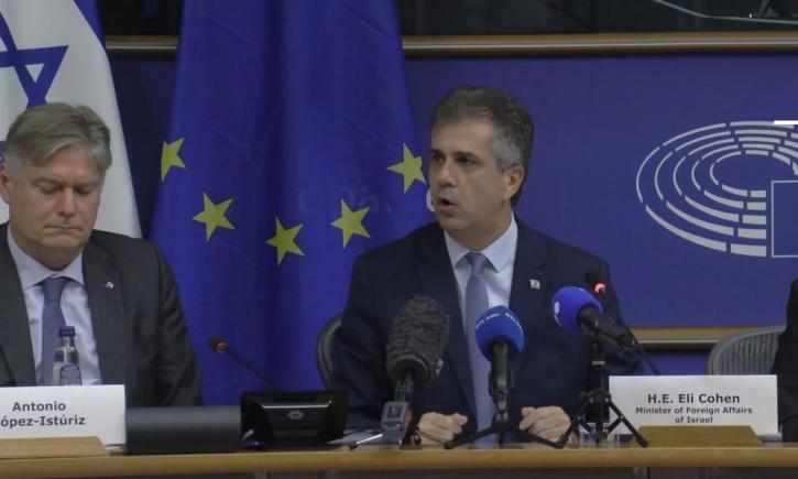 Războiul împotriva Hamas este „războiul lumii libere”, spune ministrul israelian de externe parlamentarilor UE