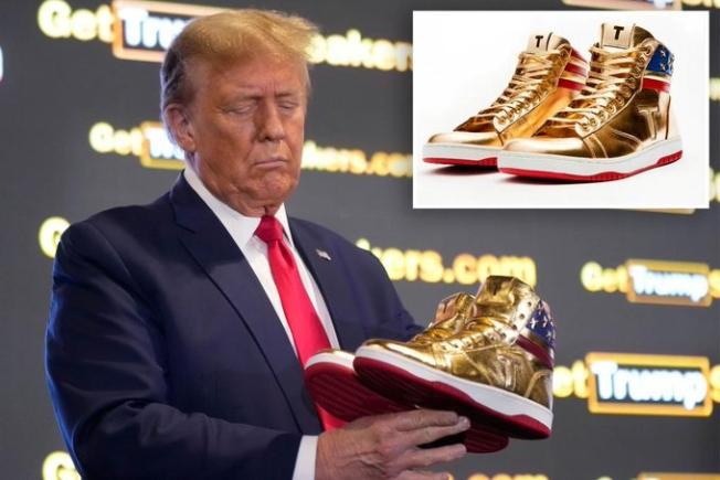 Donald Trump lansează un brand de pantofi sport „destinat adevăraților patrioți”