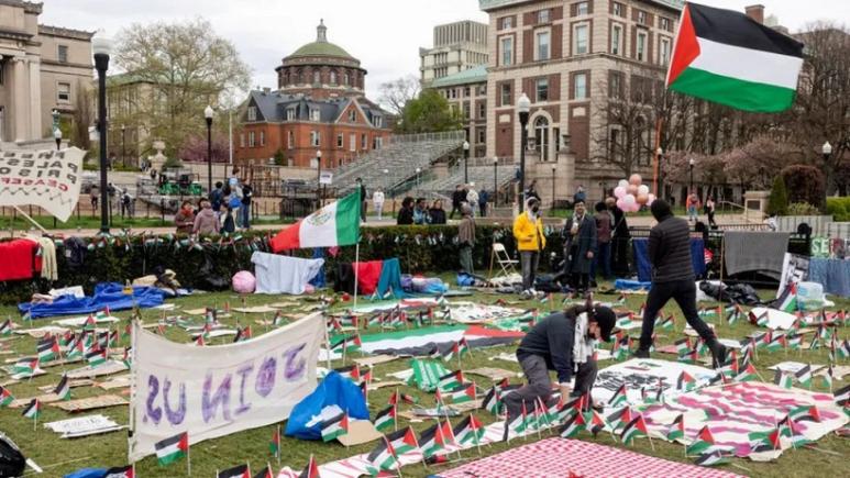 Studenții de la Universitatea Columbia vor să anuleze examenele și să fie promovați din oficiu pentru că sunt „zguduiți irevocabil” după proteste