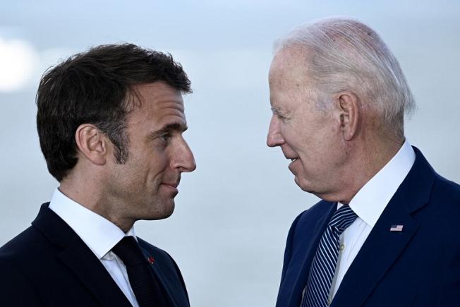 La Paris, Biden și Macron încearcă să cadă de acord pe temele Ucrainei și Gazei