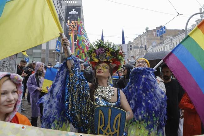 La Kiev a avut loc primul Marș al Mândriei de la invazia rusă