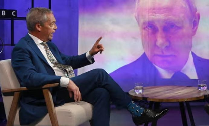 Nigel Farage: Occidentul a „provocat” războiul din Ucraina