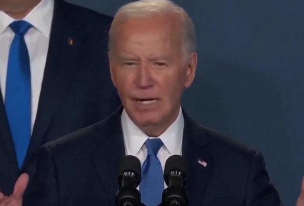 Joe Biden l-a prezentat pe Zelensky drept „președintele Putin” în timpul summitului NATO