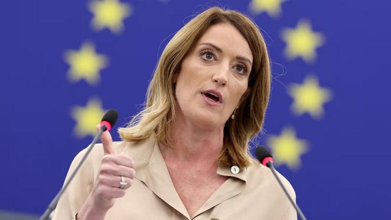 Roberta Metsola a fost realesă președinte al Parlamentului European: "Voi lucra în fiecare zi pentru a vă satisface așteptările"