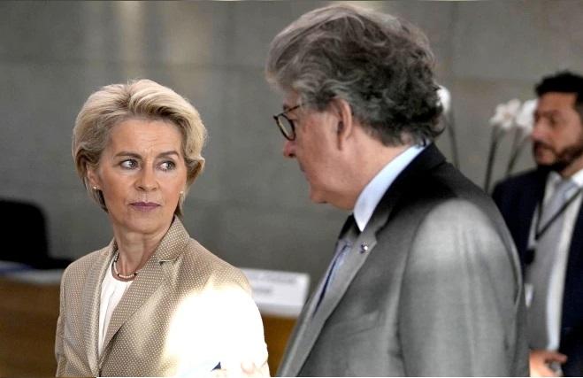 Comisarul UE Thierry Breton a demisionat denunțând manevrele din culise ale Ursulei von der Leyen 