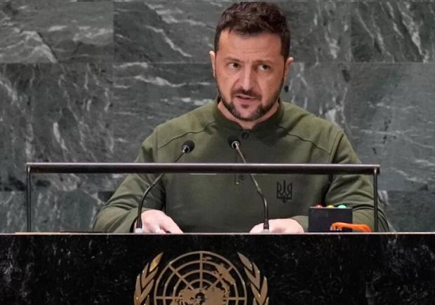 Rusia trebuie să fie „forțată” să facă „pace”, spune Zelensky la ONU