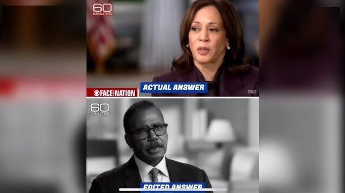 Canalul american CBS a „înlocuit” răspunsul Kamalei Harris într-un interviu