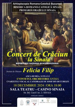 Concert de Crăciun la Sinaia