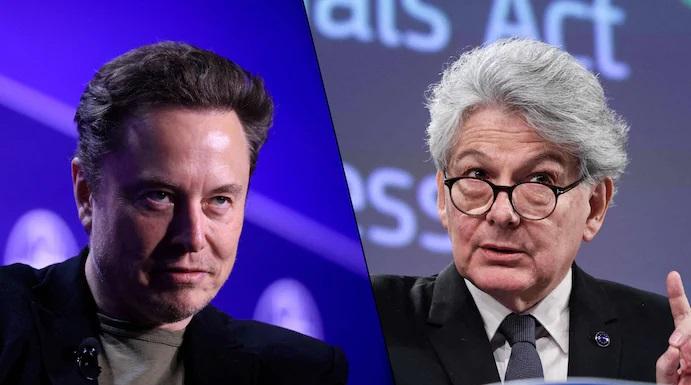 Schimb de replici între Elon Musk și Thierry Breton pe tema anulării alegerilor: "Și atunci, ce s-a întâmplat în România?"