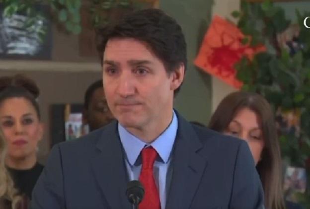 Justin Trudeau, în lacrimi în fața reporterilor, reacționând la taxele impuse de Donald Trump Canadei