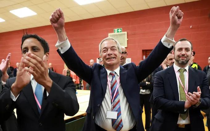 „Un moment foarte, foarte important”: partidul Reform UK obține o victorie simbolică în alegerile parțiale din Anglia