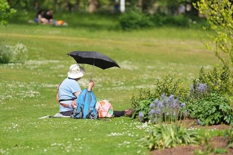 Britanicii, sfătuiți să rămână în casă timp de patru ore duminică, pe fondul temperaturilor de până la 26°C