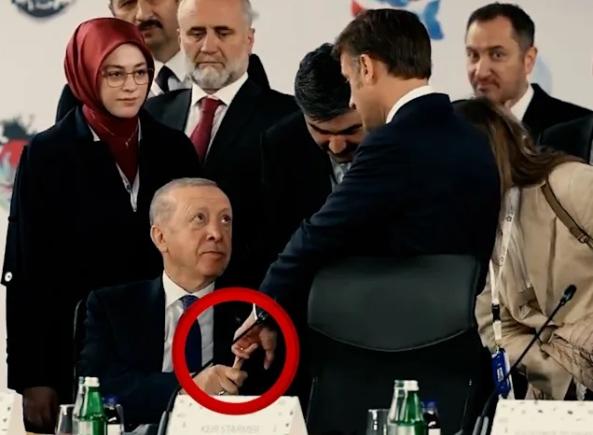 Gestul umilitor a lui Erdogan față de Macron: „Macron nu este nici iubit, nici temut, nici respectat de nimeni””