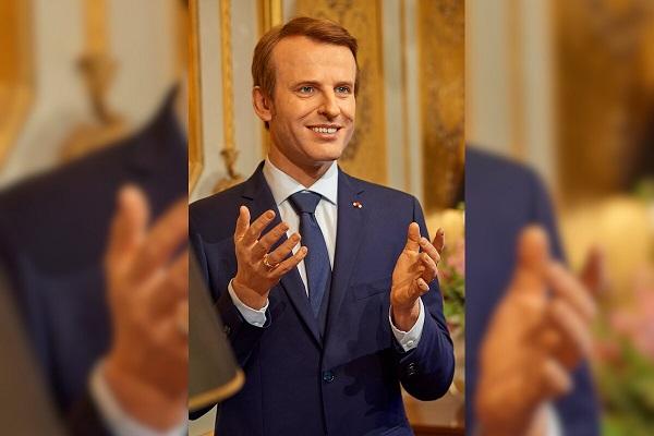 Statuia de ceară a lui Emmanuel Macron a fost furată din muzeul Grevin de activiști Greenpeace