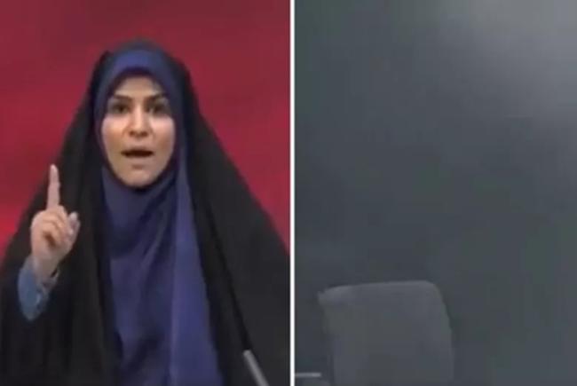Atac israelian asupra televiziunii de stat iraniene în timpul unei transmisiuni în direct (video)