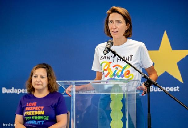 ​​​​​​​Marșul mândriei din Ungaria: eurodeputata macronistă Valérie Hayer, acuzată de „ingerință”