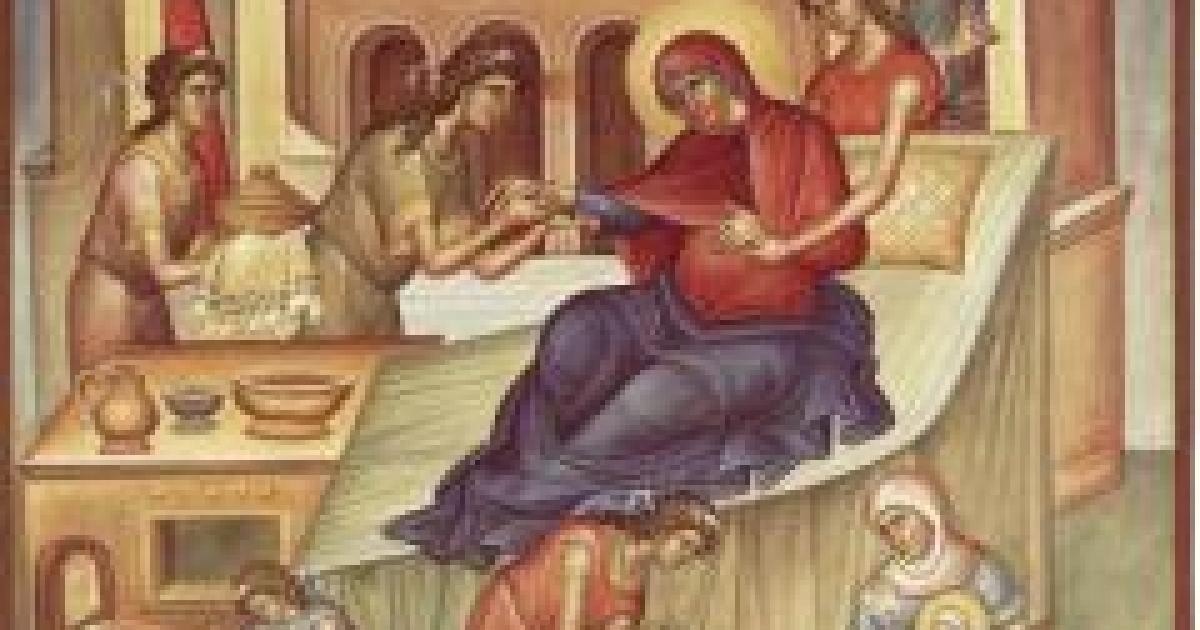 Calendar ortodox 8 septembrie Naşterea Maicii Domnului