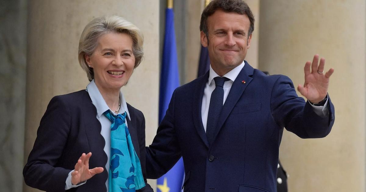 Ursula Von Der Leyen îl Va însoți Pe Emmanuel Macron într-o Vizita De ...