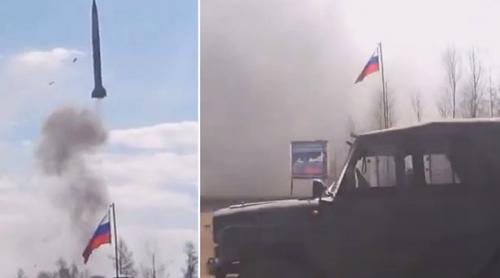 Exercițiu militar DEZASTRUOS, în Rusia. O rachetă lansată defectuos face drum intors și EXPLODEAZĂ în mijlocul garnizoanei (VIDEO) 