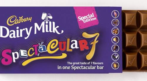 Cadbury lansează SUPERCIOCOLATA: un baton are şapte arome diferite!
