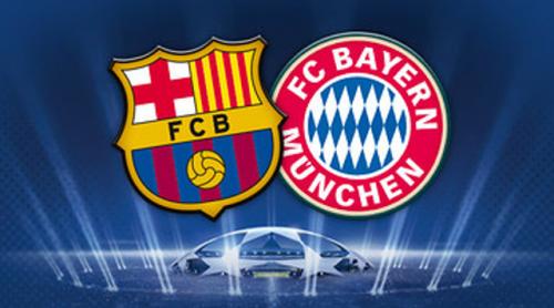 Semifinalele UEFA Champions League: Barcelona - Bayern și Real Madrid - Juventus