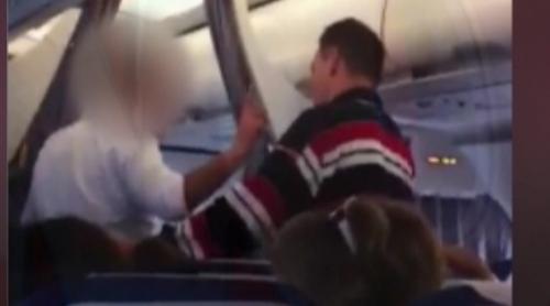 Panică și scandal la bordul unei curse Tarom. Un român a vrut să deturneze aeronava! (VIDEO)