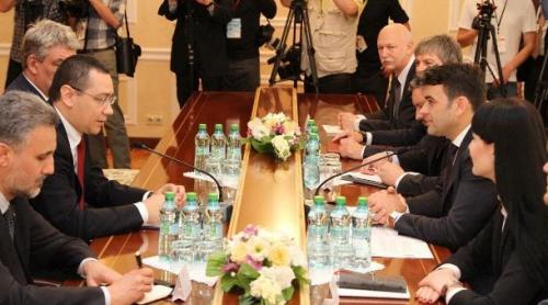 Gaburici și Ponta au semnat un Memorandum de colaborare energetică