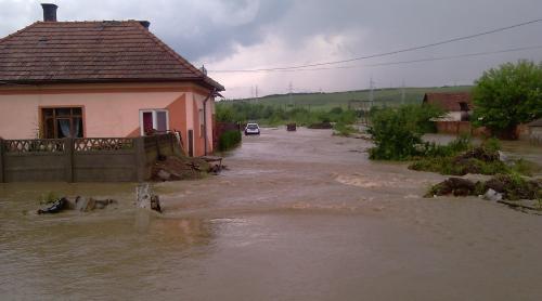 Cod galben de inundații în Sibiu