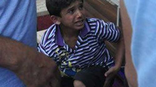 INUMAN! Băiețel sirian, refugiat în Turcia, bătut de patronul unui restaurant (FOTO)