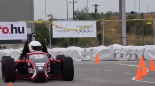 Studenţi din Iaşi au construit o maşină mai rapidă decât un Ferrari (VIDEO)