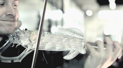 3D Varius, prima vioară printată 3D (Video)