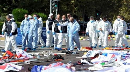 86 de morţi în atacul terrorist de la Ankara. Federica Mogherini îi cere Turciei să râmână unită în lupta contra teroriştilor
