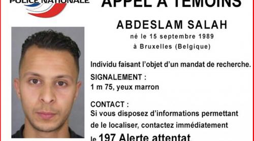 Fotografia unui suspect - Salah Abdeslam, bănuit de implicare în atentatele de la Paris, publicată de poliția franceză