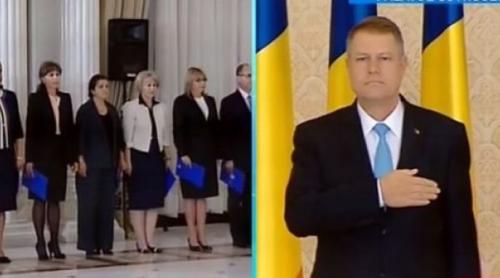 Habemus Guvernus! Echipa Cioloş a depus jurământul. Iohannis: Domnilor miniștri, folosiţi acest an din plin