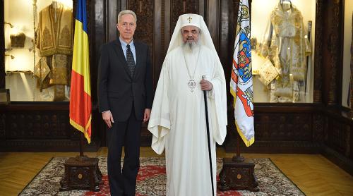 Ambasadorul Statelor Unite ale Americii la Bucureşti, în vizită de prezentare la Patriarhia Română