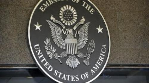 Ambasada SUA va fi închisă de Ziua Recunoștinței