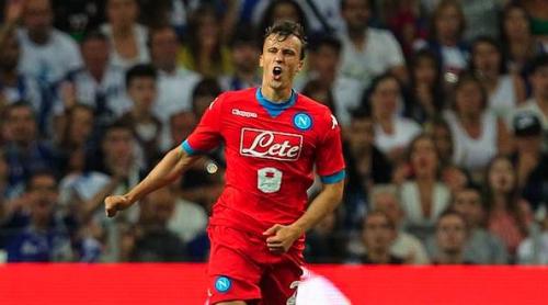 EUROPA LEAGUE. Vlad Chiricheș, la primul său gol pentru Napoli. Vezi reușita senzațională a fundașului român (VIDEO)