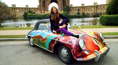 Celebra Porsche decapotabilă a lui Janis Joplin a fost vândută cu 1,76 milioane $