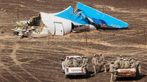 Egipt: Avionul prăbuşit în Sinai nu a fost doborât de terorişti