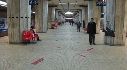 Metrou Staţia Obor: Pasageri evacuaţi şi haos din cauza defectării unei garnituri