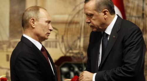Putin anulează întâlnirea cu Erdogan. Anunțul făcut de purtătorul de cuvânt al Kremlinului