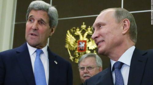 John Kerry, mulțumit că Putin a stat de vorbă cu el