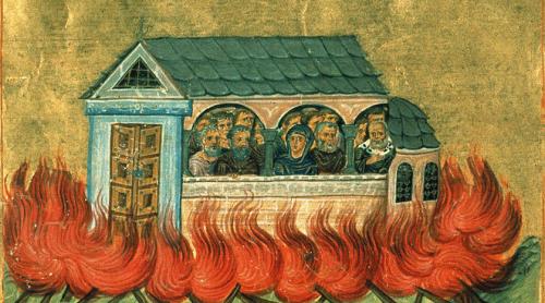 Calendar ortodox 28 decembrie: Sfinţii douăzeci de mii de mucenici care au ars în Nicomidia