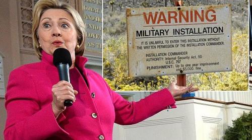 Hillary Clinton, dezvăluiri despre OZN-uri, extratereştri şi misterioasa 
