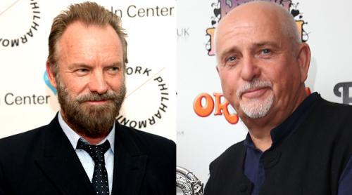 La vară, Sting și Peter Gabriel cântă împreună. Turneu în SUA și Canada