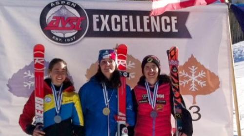 Românca Laura Văleanu, medalie de argint la “mondialele” de schi