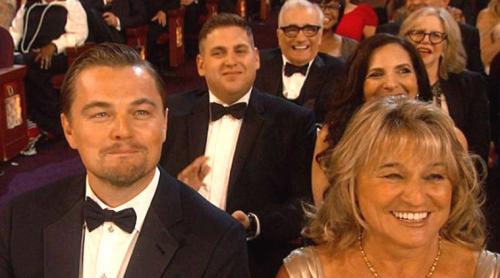 Reacţia lui DiCaprio în momentul câștigării primului Oscar din carieră (VIDEO)