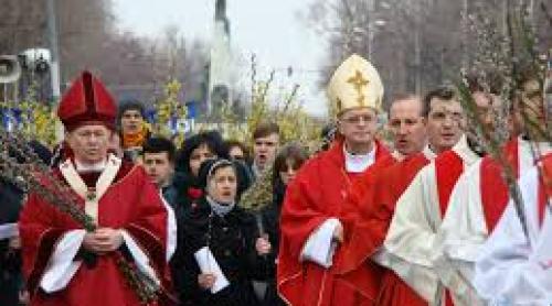 Duminică, Procesiunea de Florii a credincioșilor romano-catolici