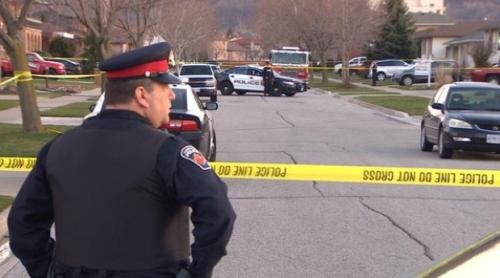 Incident armat în orașul canadian Hamilton. Trei persoane au fost ucise și o alta rănită